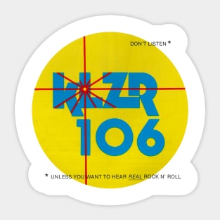 KLZR Topeka Radio Sticker